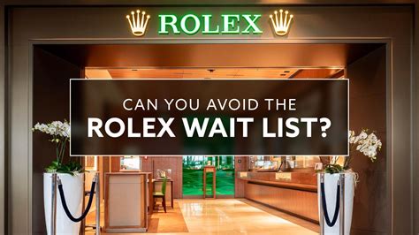 how to buy rolex without waiting|rolex waiting times.